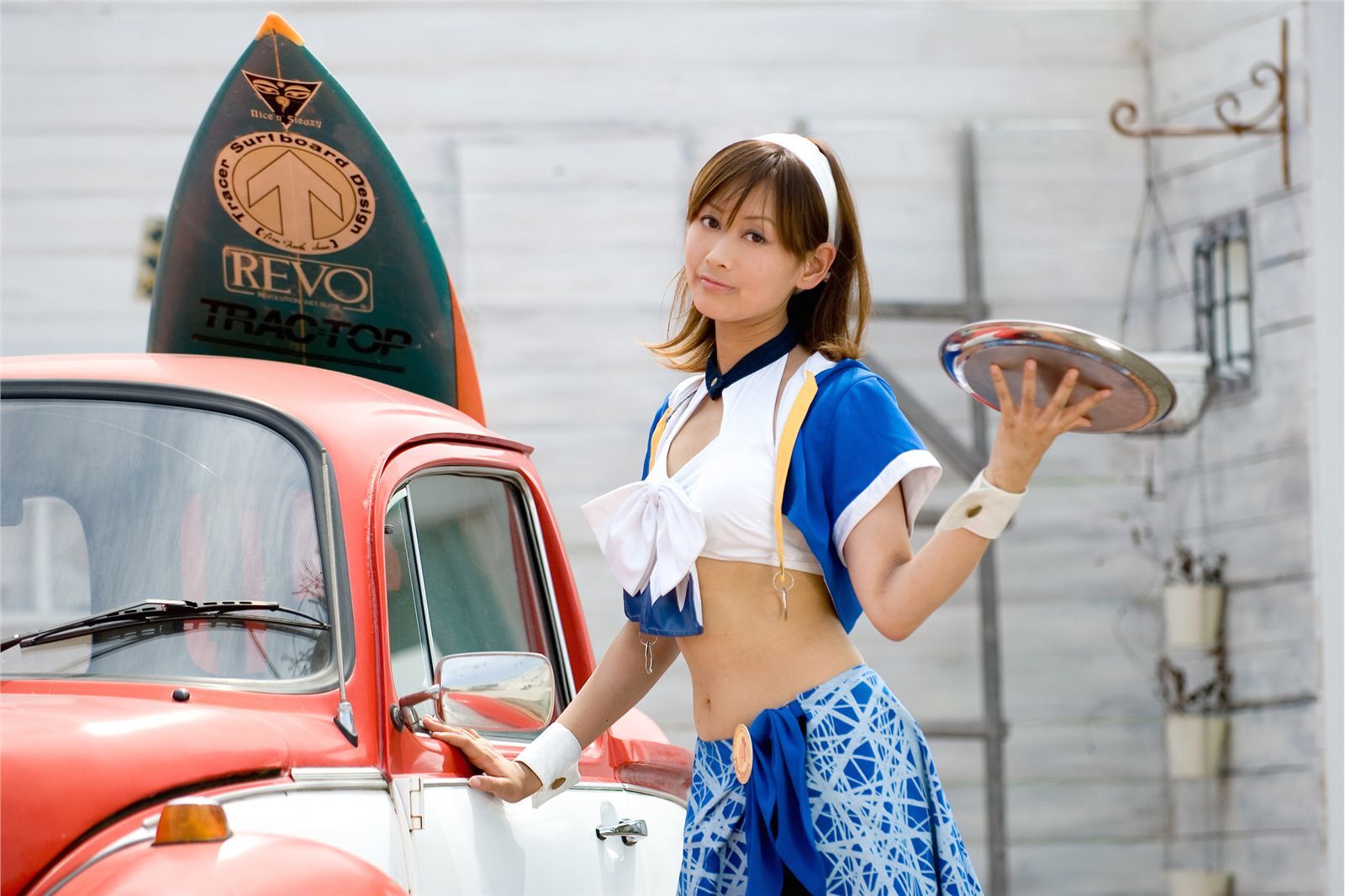 [Cosplay] 蓝色制服诱惑 Welcome to Pia Carrot